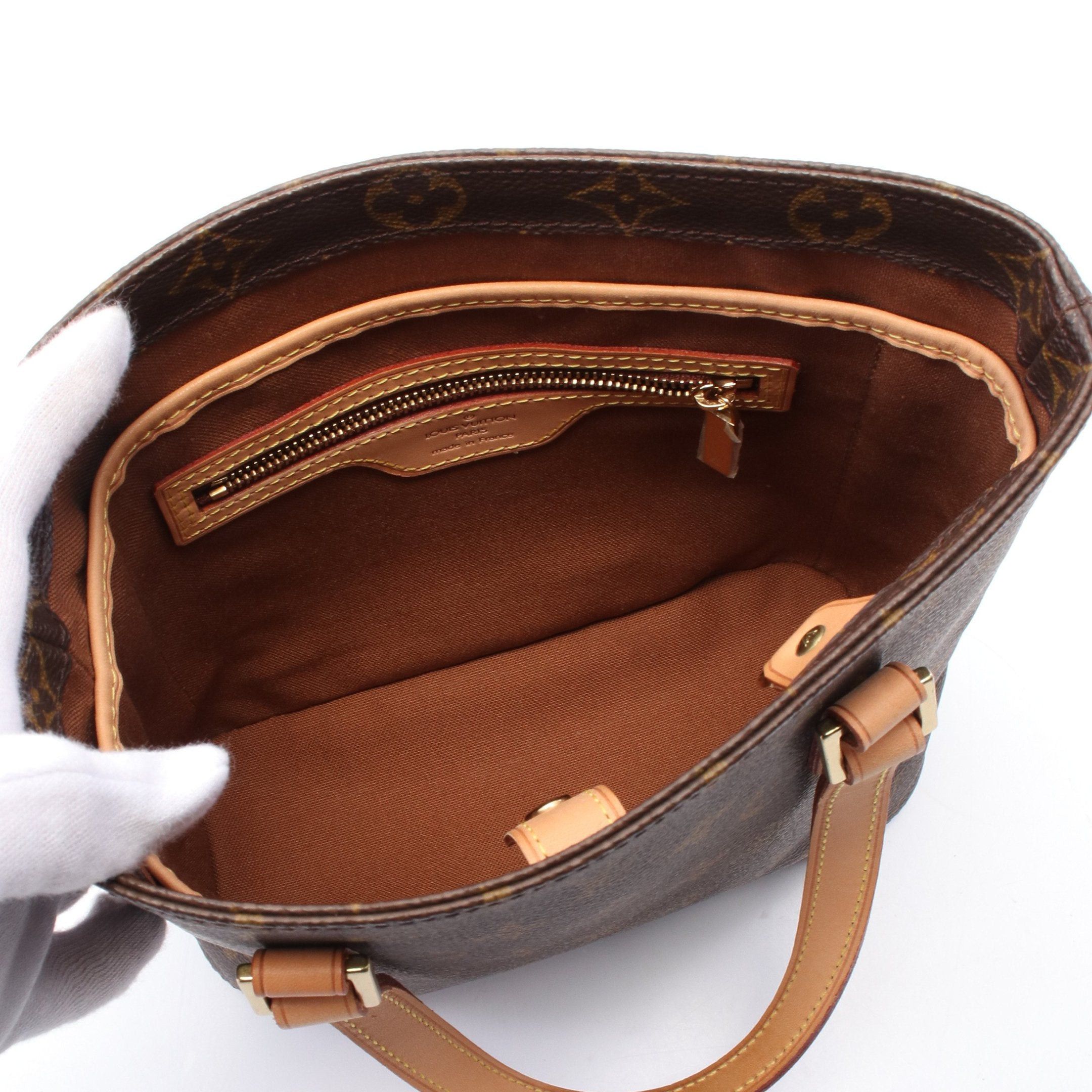 Louis Vuitton Louis Vuitton Vavin Pm Monogram Handbag Leather Brown Size ONE SIZE - 3 Thumbnail