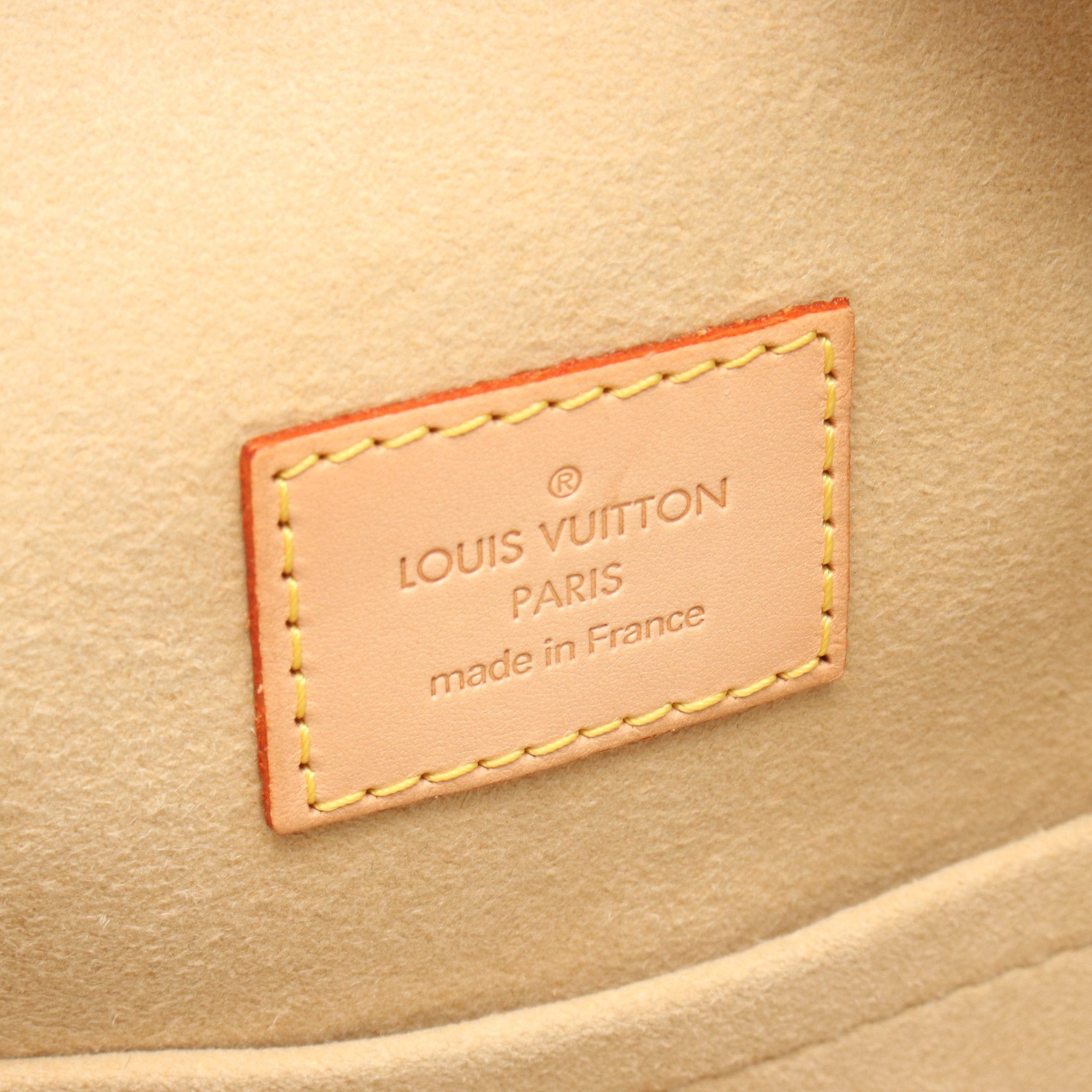 Louis Vuitton Louis Vuitton Manhattan Gm Monogram Handbag Leather Brown Size ONE SIZE - 4 Thumbnail