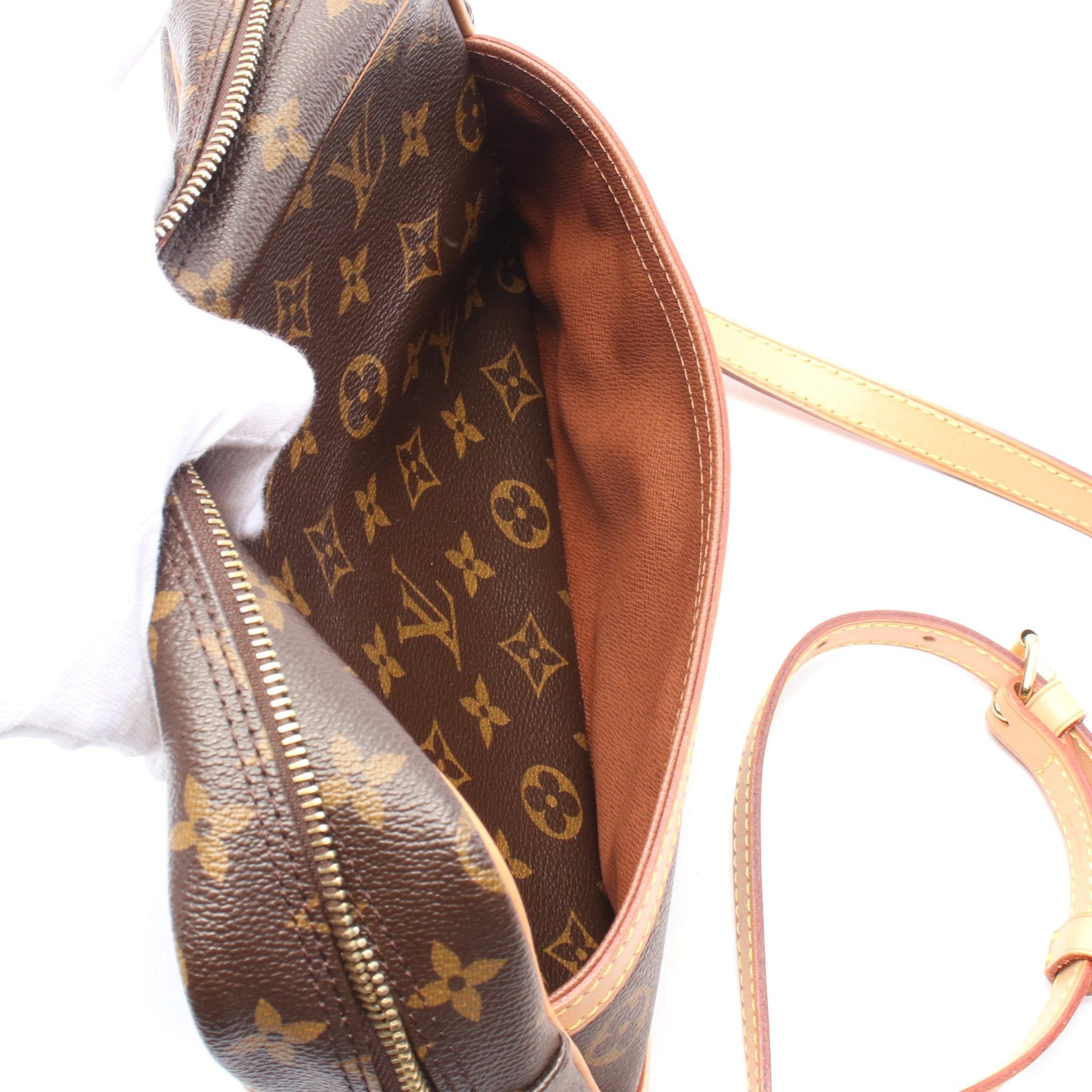 Louis Vuitton Louis Vuitton Trocadero 27 Monogram Shoulder Bag Leather Brown Size ONE SIZE - 6 Thumbnail