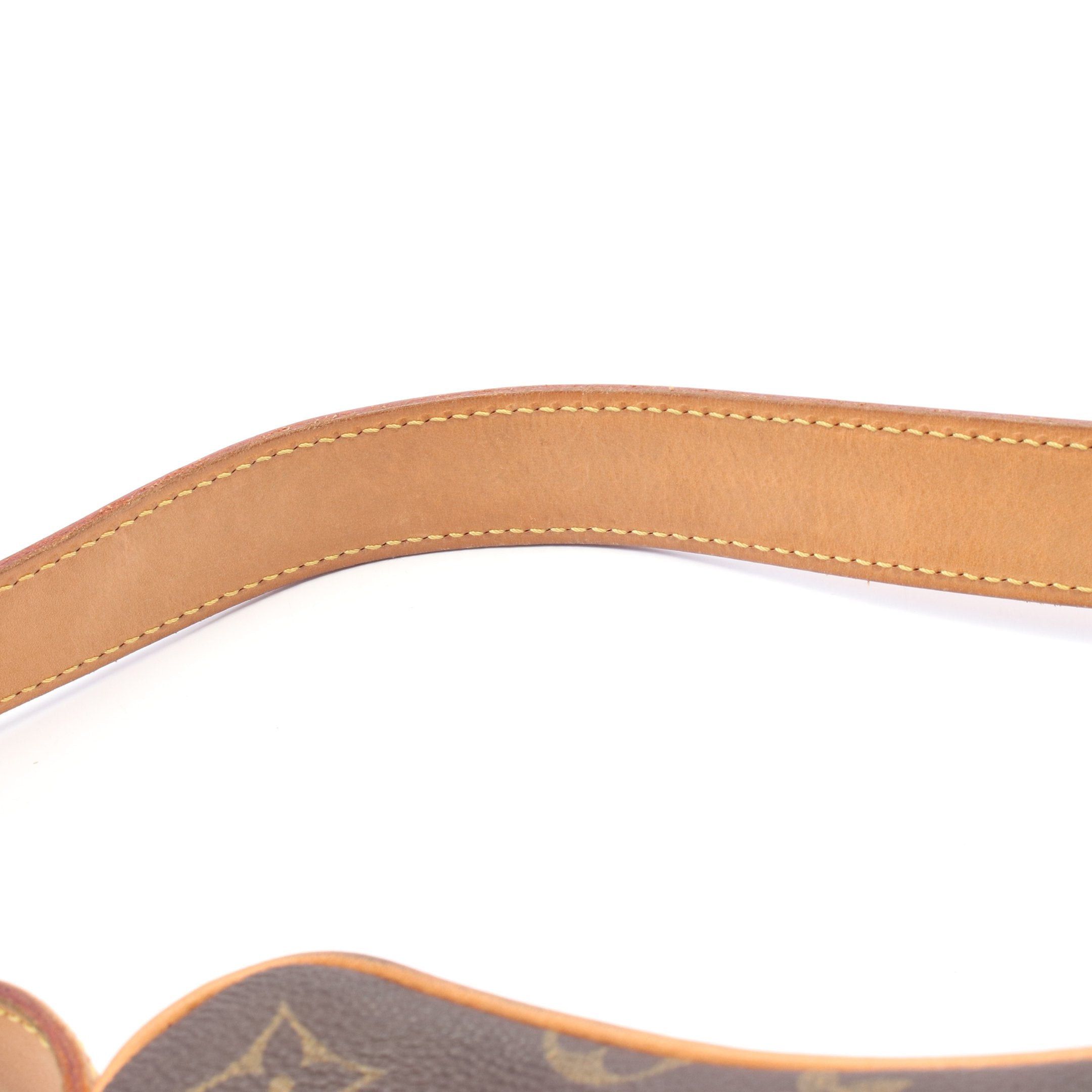 Louis Vuitton Louis Vuitton Croissant Mm Monogram Shoulder Bag Leather Brown Size ONE SIZE - 6 Thumbnail