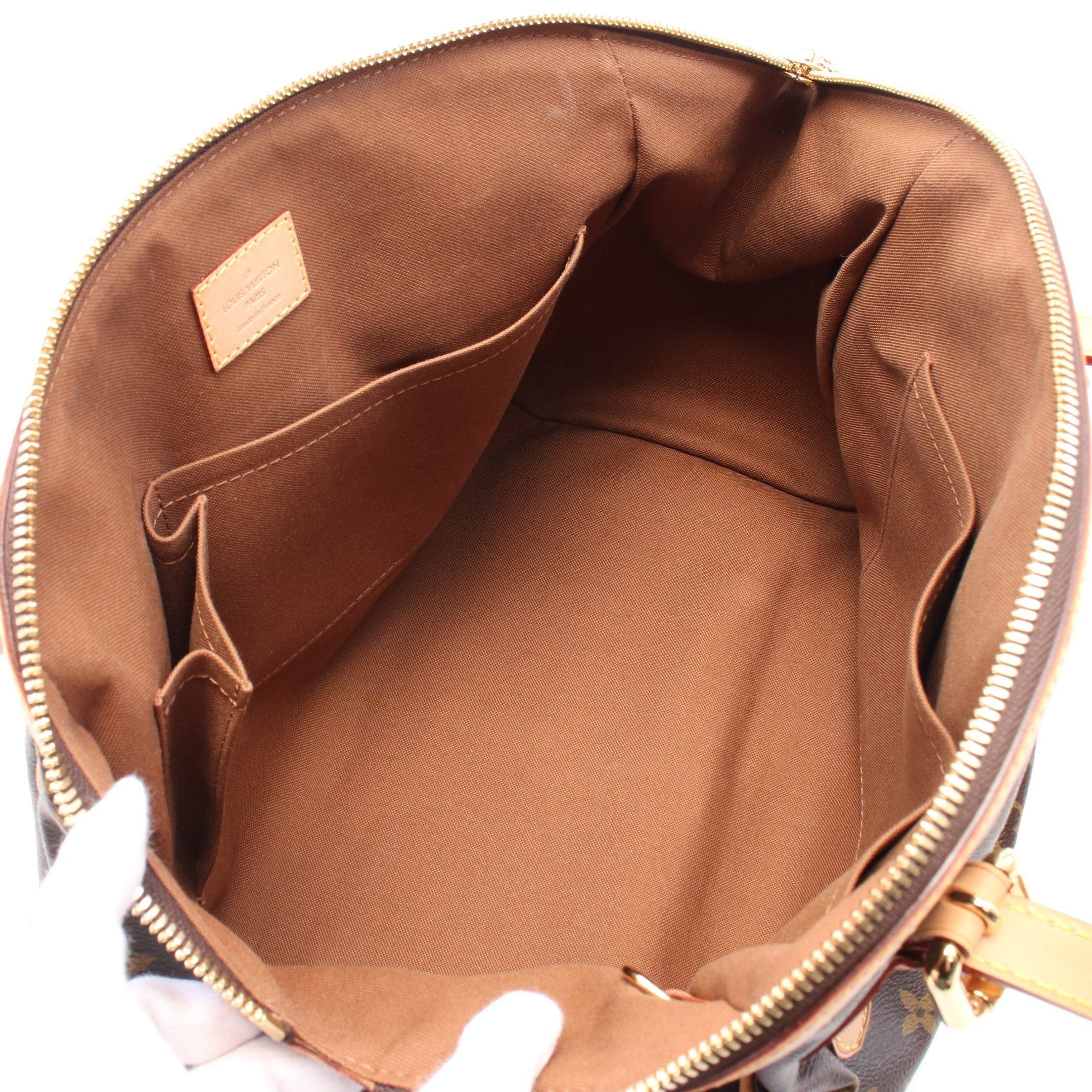 Louis Vuitton Louis Vuitton Tivoli Gm Monogram Handbag Leather Brown Size ONE SIZE - 4 Thumbnail