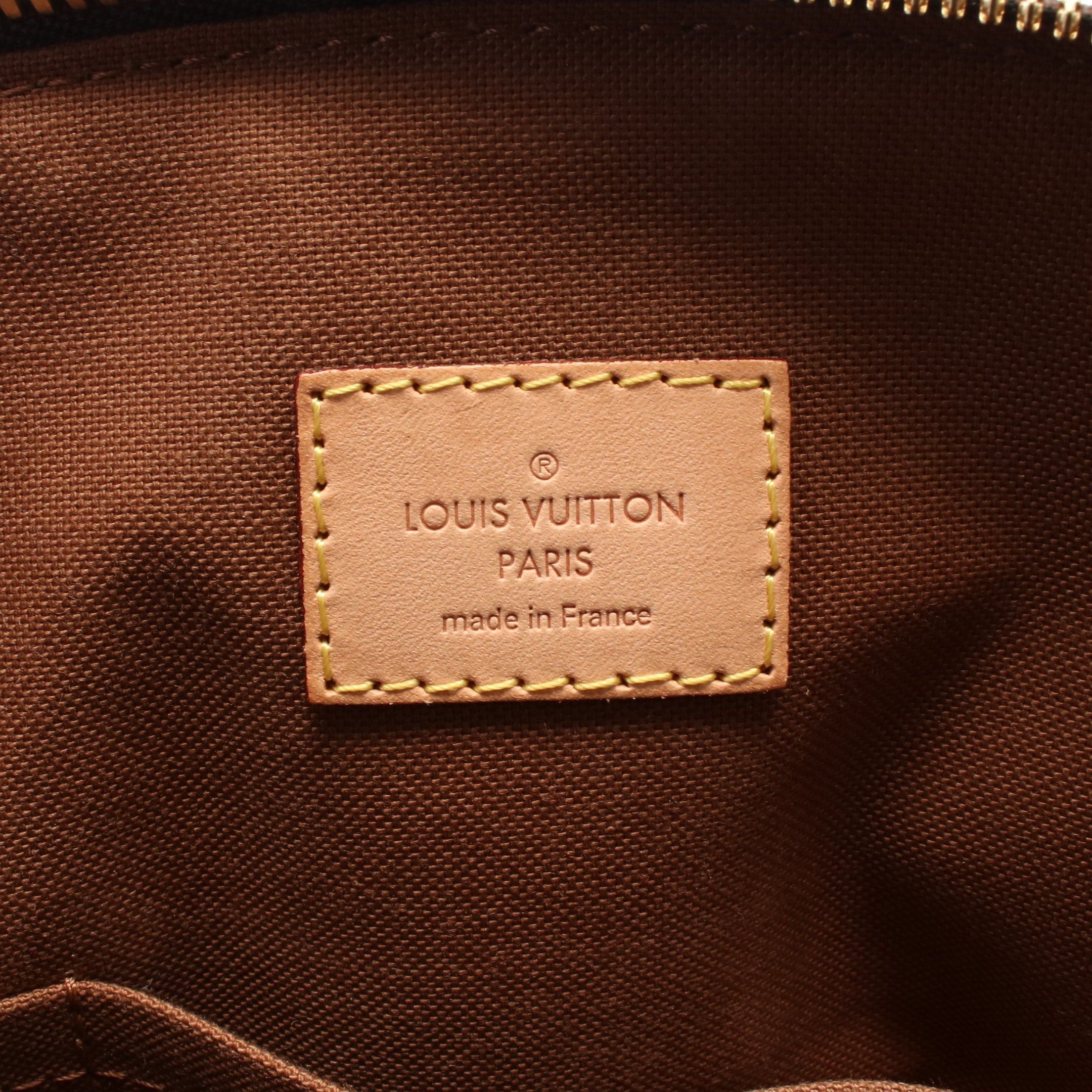 Louis Vuitton Louis Vuitton Tivoli Gm Monogram Handbag Leather Brown Size ONE SIZE - 3 Thumbnail