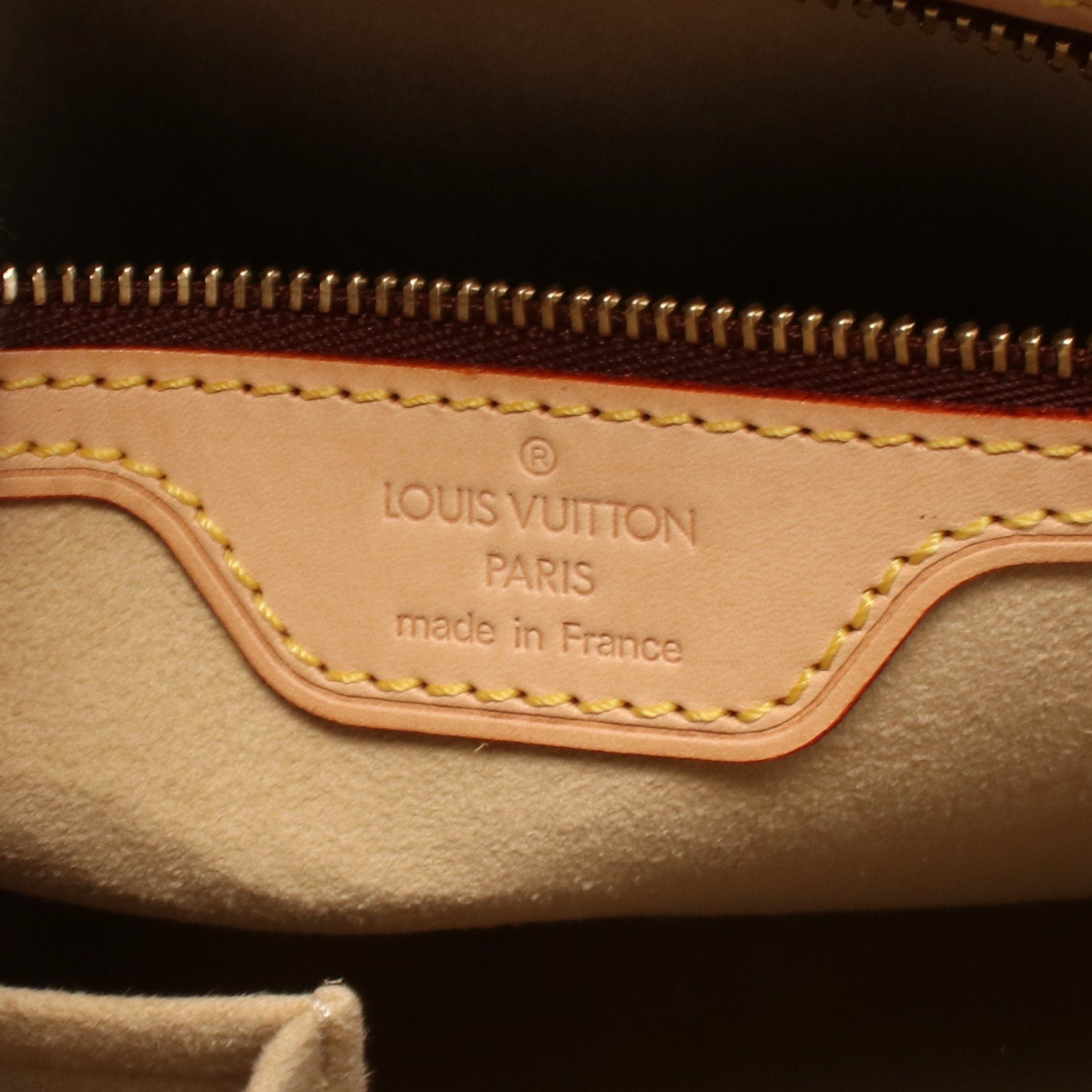 Louis Vuitton Louis Vuitton Looping Gm Monogram Shoulder Bag Leather Brown Size ONE SIZE - 4 Thumbnail