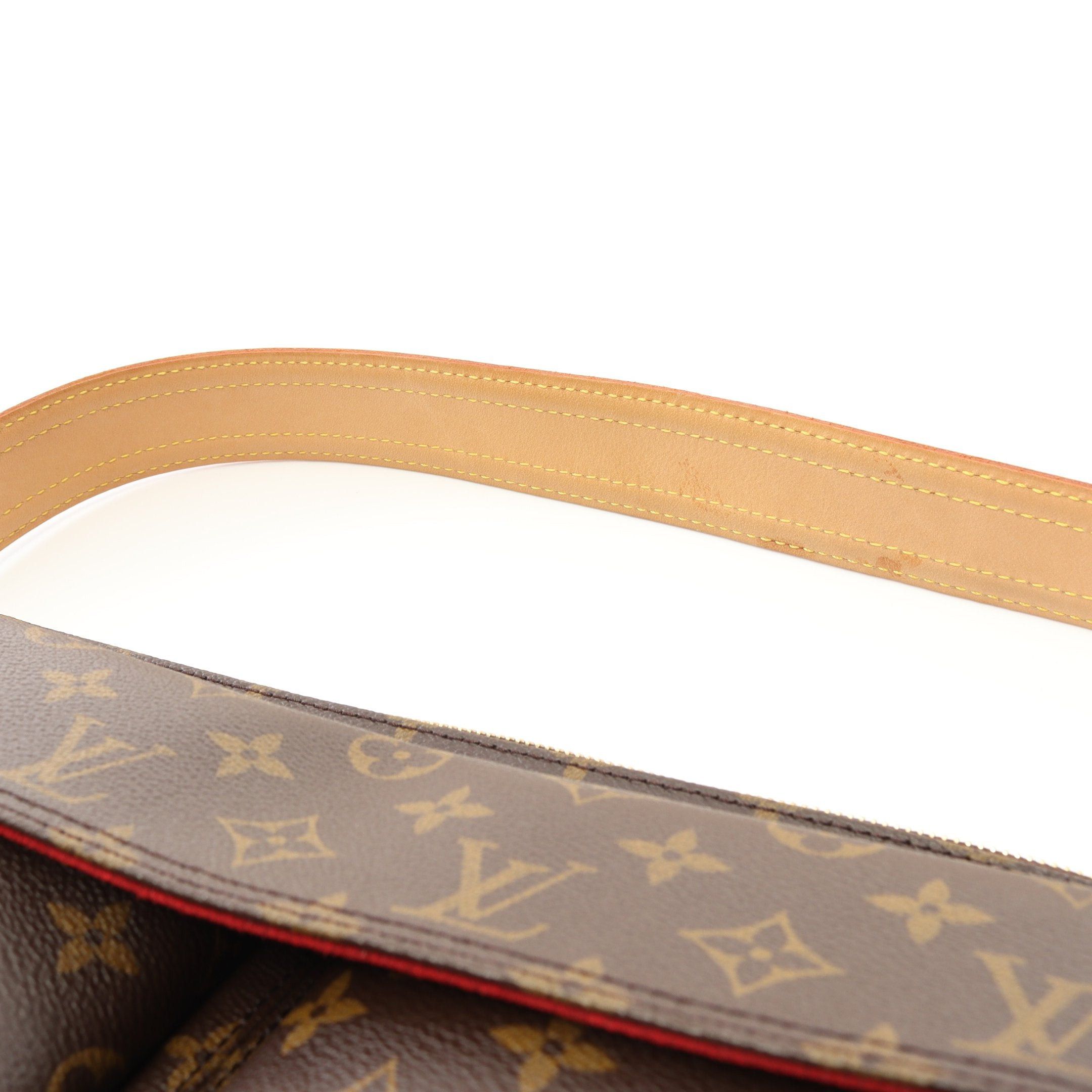 Louis Vuitton Louis Vuitton Vivacite Gm Monogram Shoulder Bag Leather Brown Size ONE SIZE - 8 Thumbnail