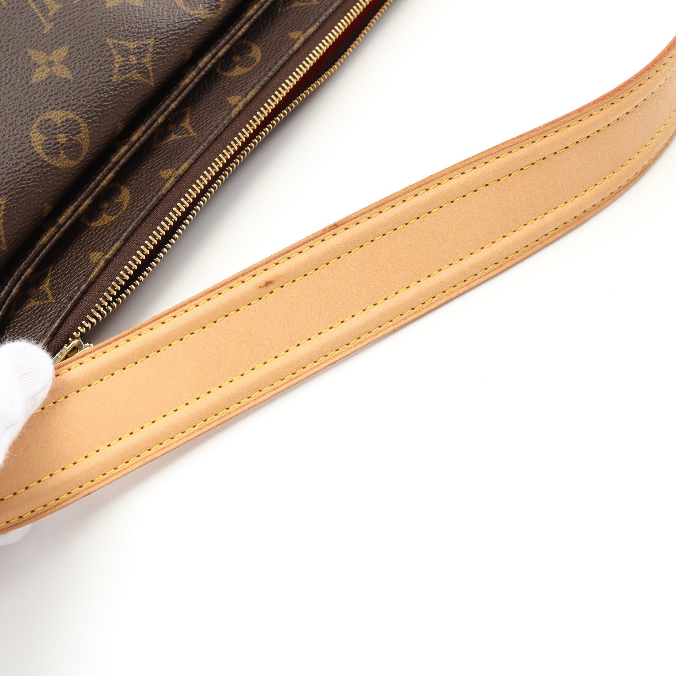 Louis Vuitton Louis Vuitton Vivacite Gm Monogram Shoulder Bag Leather Brown Size ONE SIZE - 7 Thumbnail