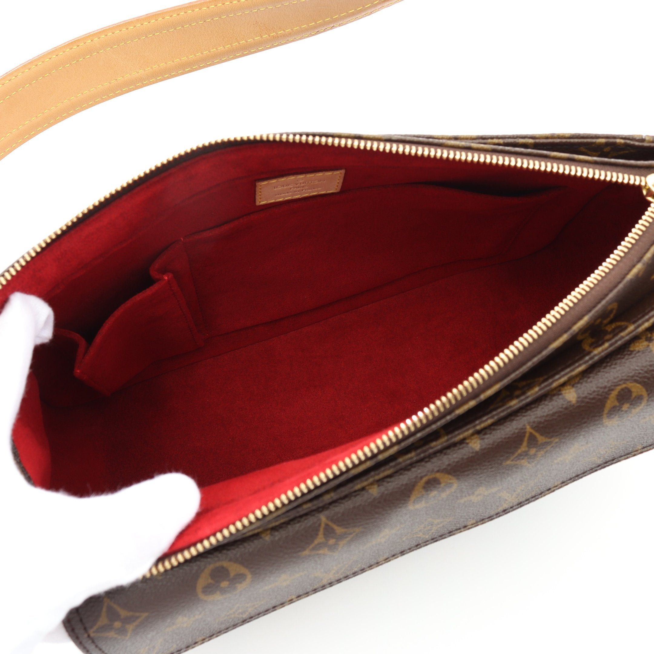 Louis Vuitton Louis Vuitton Vivacite Gm Monogram Shoulder Bag Leather Brown Size ONE SIZE - 3 Thumbnail