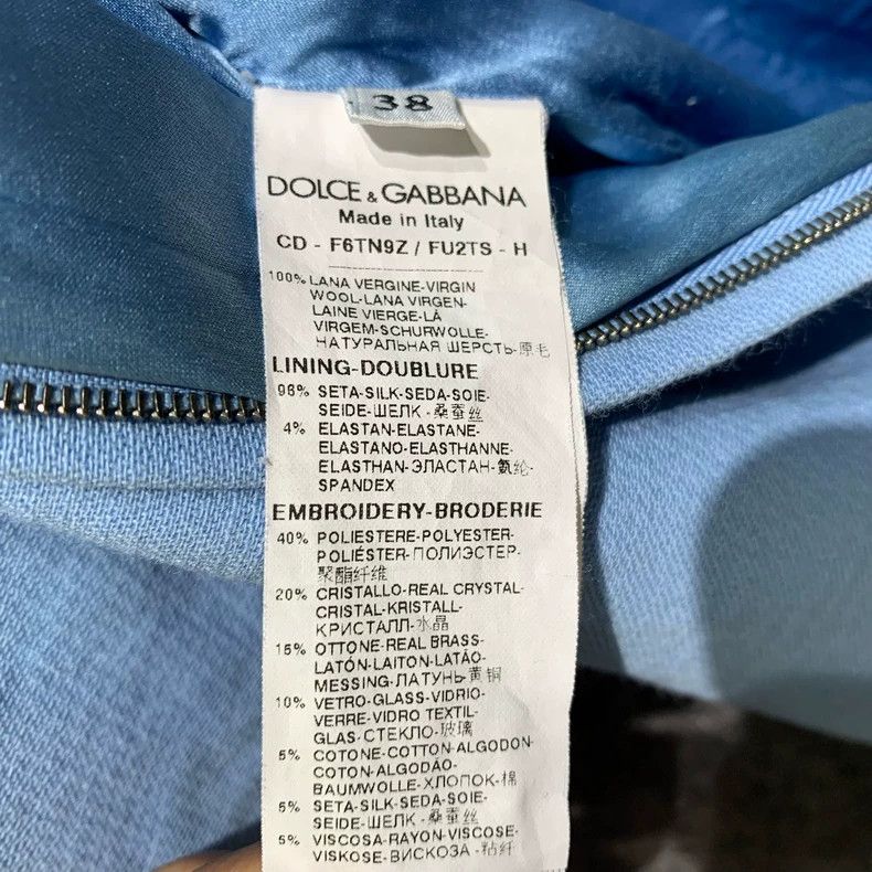 Dolce & Gabbana Dolce & Gabbana Summer Dress with Colorful Embroidery Size M / US 6-8 / IT 42-44 - 6 Thumbnail