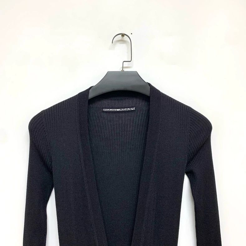 Prada Classic Black Pleated Prada Dress Size L / US 10 / IT 46 - 5 Thumbnail