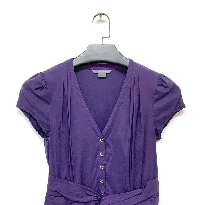 Emporio Armani New Armani Purple Dress Size 2 Size XS / US 0-2 / IT 36-38 - 5 Thumbnail