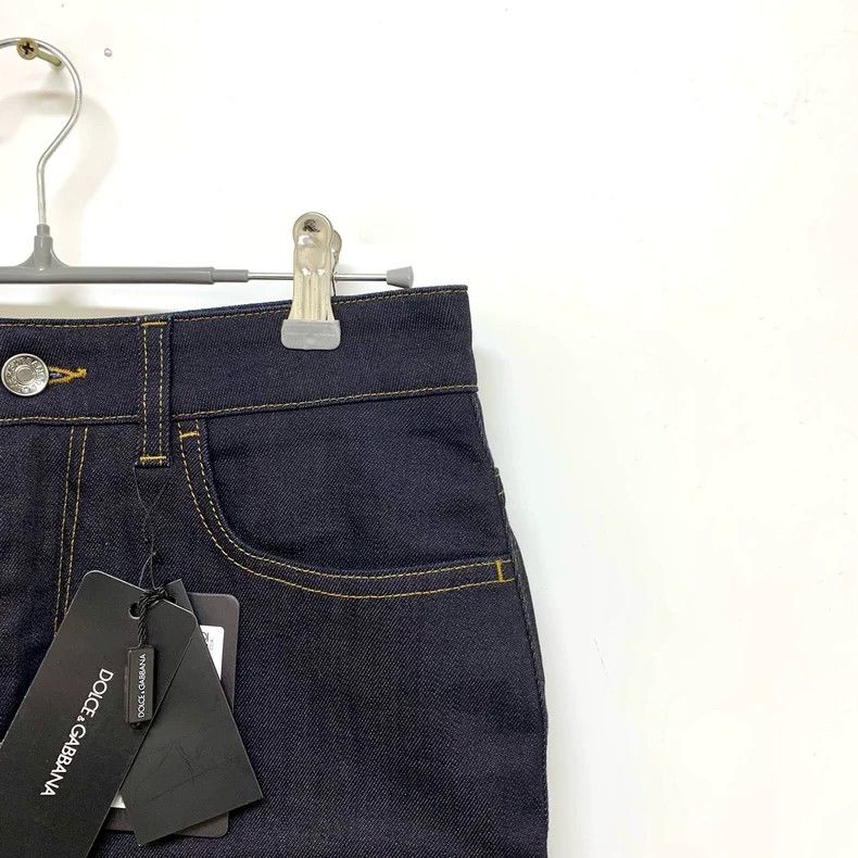 Dolce & Gabbana Dolce & Gabbana Denim Skirt Size 40 Size 40" / US 18 - 8 Thumbnail