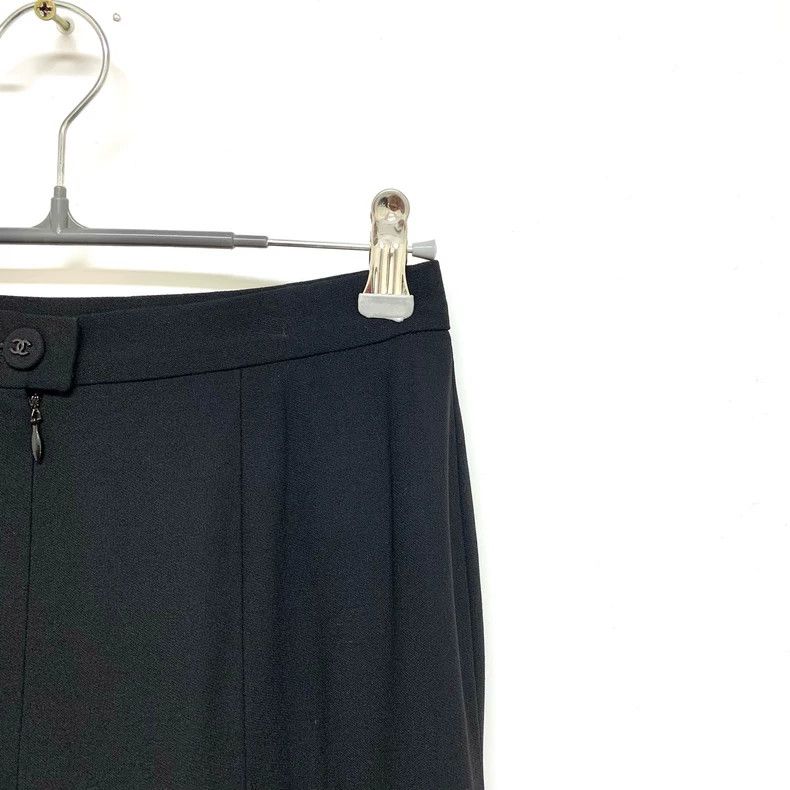 Chanel Chanel Dark Skirt Size 38 Size 38" / US 16 / IT 52 - 6 Thumbnail