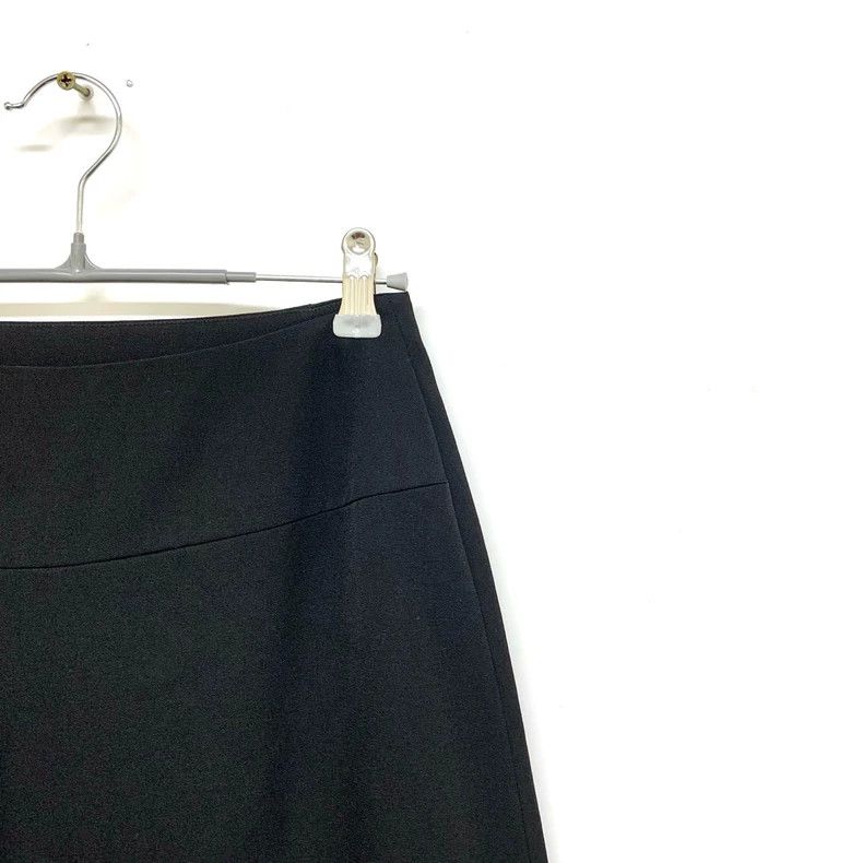 Hermes Hermes Black Wool Midi Skirt Size 34 Size 34" / US 12 / IT 48 - 6 Thumbnail