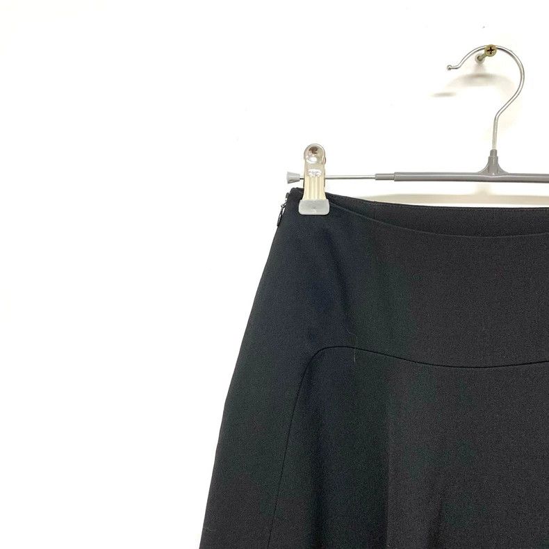 Hermes Hermes Black Wool Midi Skirt Size 34 Size 34" / US 12 / IT 48 - 5 Thumbnail