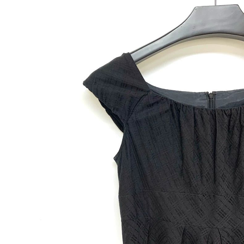 Burberry Burnerry Pleated Dress Size 38 Black Size M / US 6-8 / IT 42-44 - 7 Thumbnail