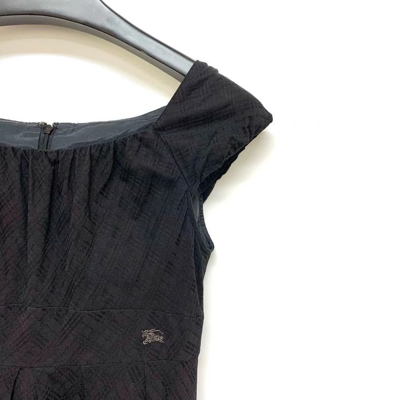 Burberry Burnerry Pleated Dress Size 38 Black Size M / US 6-8 / IT 42-44 - 8 Thumbnail