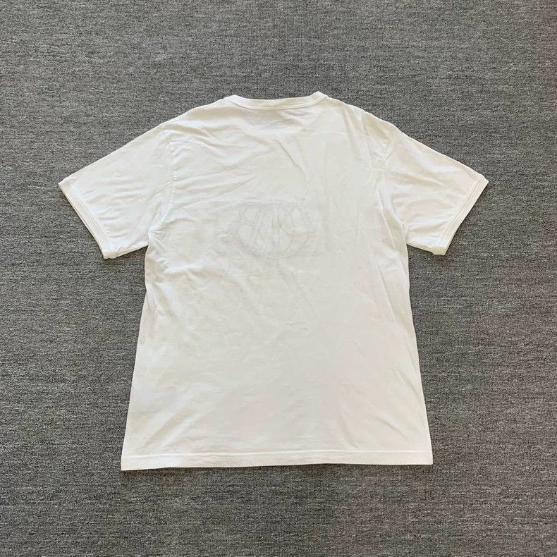 Dior Dior White Logo Short Sleeve T-Shirt Size L / US 10 / IT 46 - 2 Thumbnail
