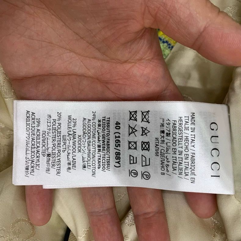 Gucci Gucci Green Plaid Woven Jacket Size M / US 6-8 / IT 42-44 - 4 Thumbnail