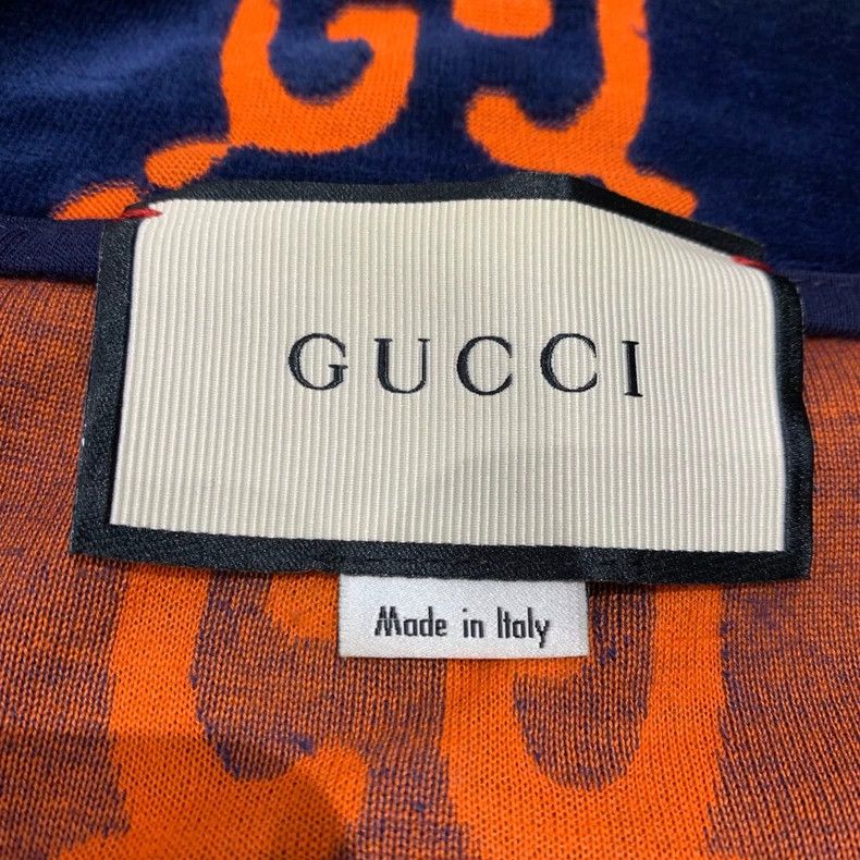 Gucci Gucci Blue Orange Velvet Jacket Size XL / US 12-14 / IT 48-50 - 3 Thumbnail