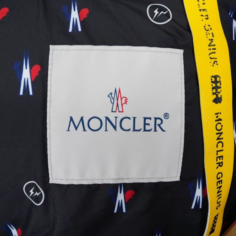 Moncler Genius Moncler X FRGMT Blue Down Vest Jacket Size XS / US 0-2 / IT 36-38 - 5 Thumbnail