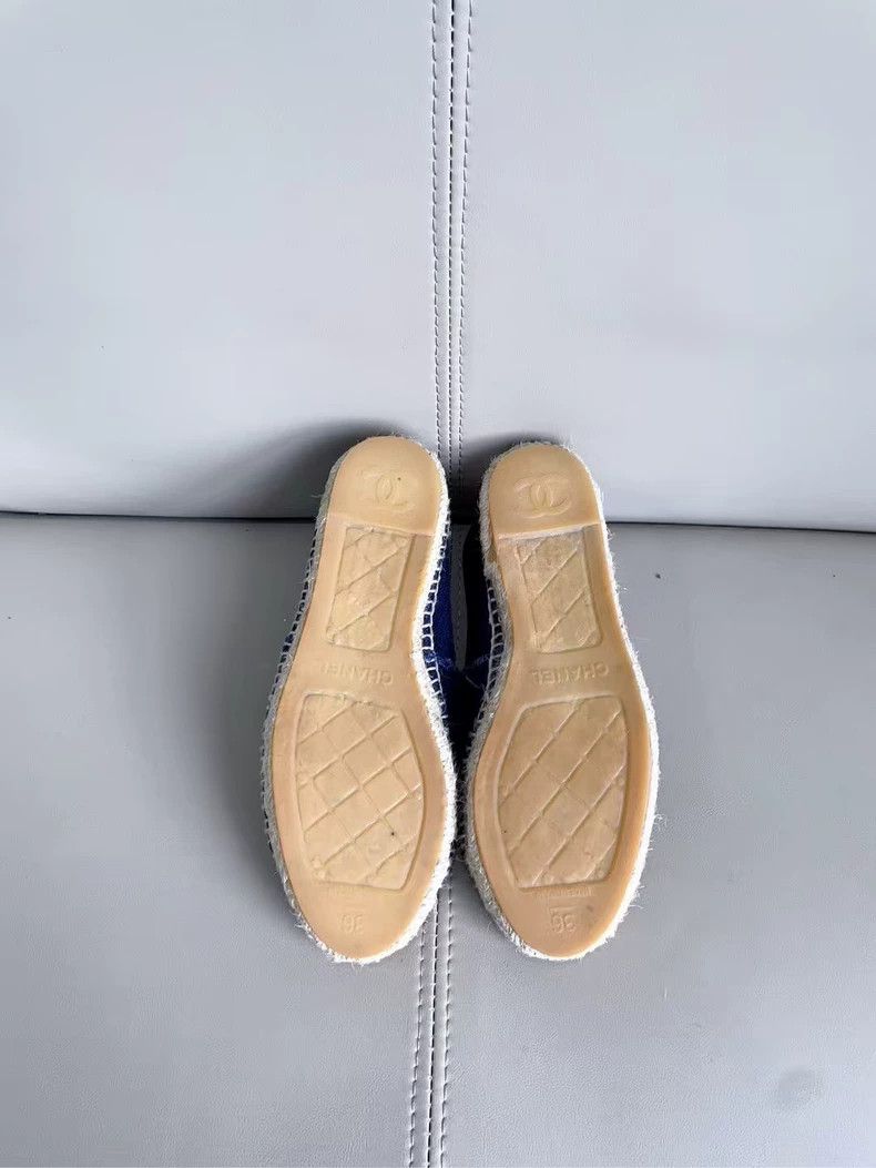 Chanel Chanel Blue Fisherman Shoes Size 36 Size US 6 / IT 36 - 7 Thumbnail