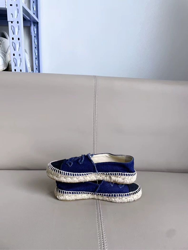 Chanel Chanel Blue Fisherman Shoes Size 36 Size US 6 / IT 36 - 4 Thumbnail