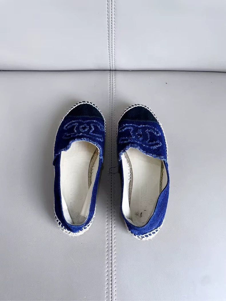 Chanel Chanel Blue Fisherman Shoes Size 36 Size US 6 / IT 36 - 3 Thumbnail