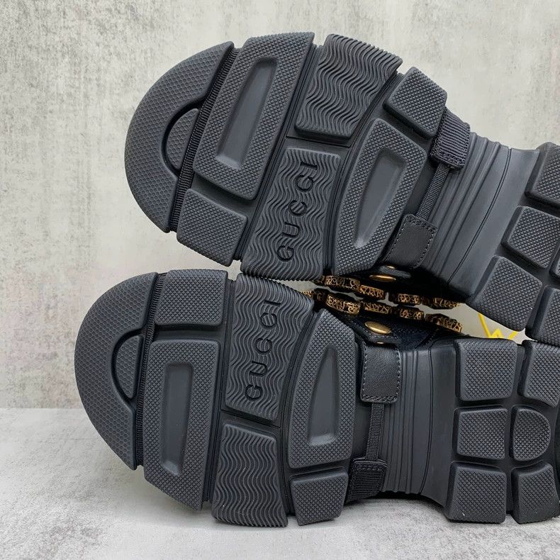 Gucci Gucci Black Gemstone Hiking Shoes Size 34 Size US 4 / IT 34 - 5 Thumbnail