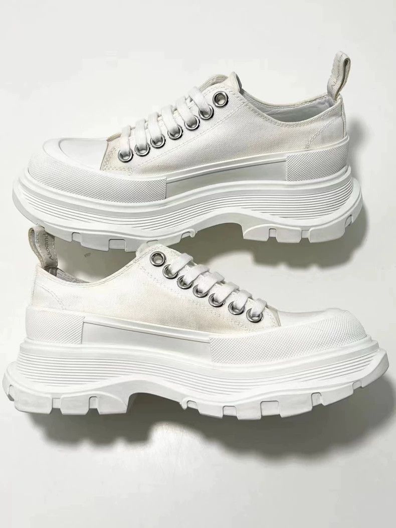 Alexander McQueen Alexander McQueen Low Top Sneakers White Size US 5 / IT 35 - 5 Thumbnail