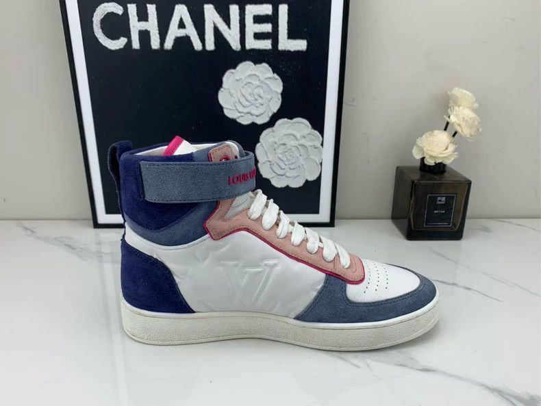 Louis Vuitton Louis Vuitton Macaron Pink and White Sneakers Size US 6 / IT 36 - 4 Thumbnail