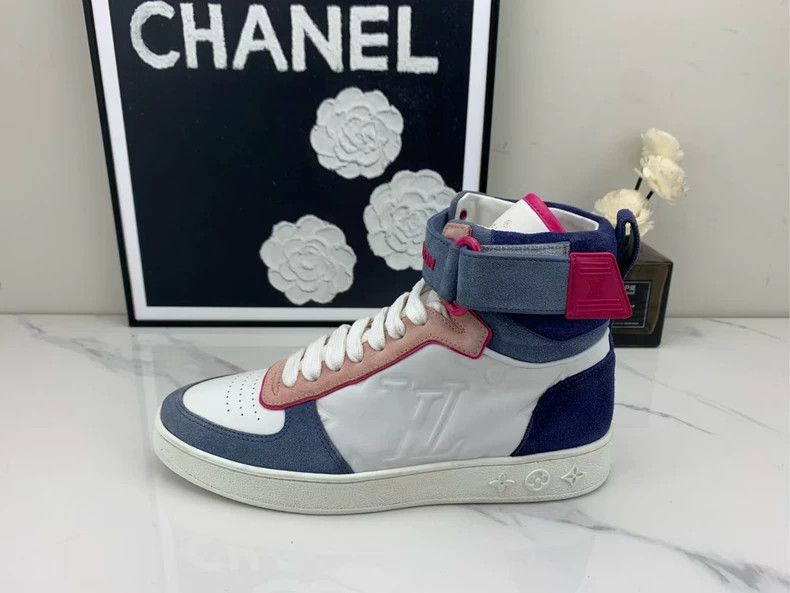 Louis Vuitton Louis Vuitton Macaron Pink and White Sneakers Size US 6 / IT 36 - 3 Thumbnail