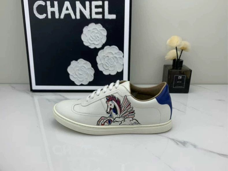Hermes Hermes Limited Edition Red Blue Sneakers Size US 6 / IT 36 - 4 Thumbnail