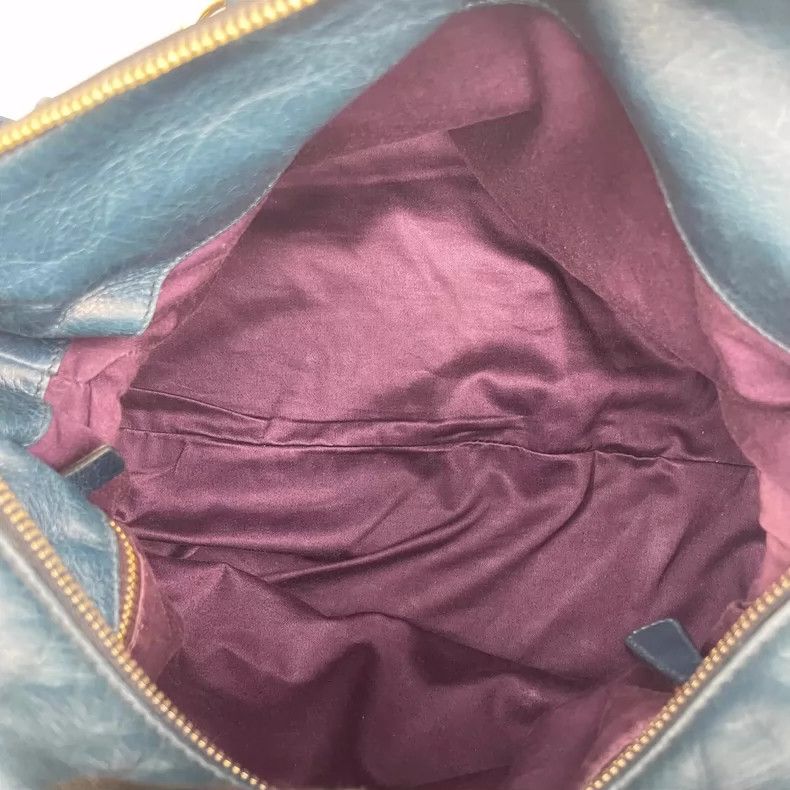 Prada Miumiu Oil Wax Leather Tote Bag Size ONE SIZE - 9 Thumbnail