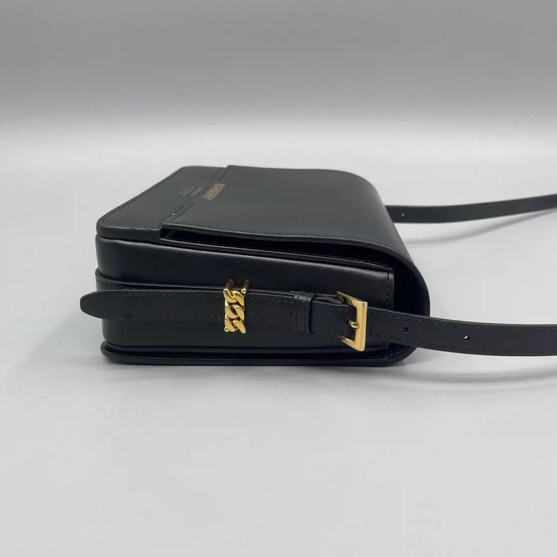 Burberry Burberry Black Gold Tofu Crossbody Bag Size ONE SIZE - 5 Thumbnail