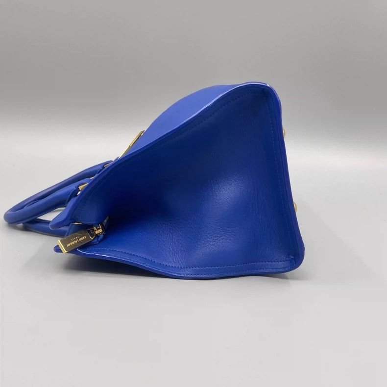 Yves Saint Laurent YSL Blue Y Letter Handbag with Strap Size ONE SIZE - 4 Thumbnail