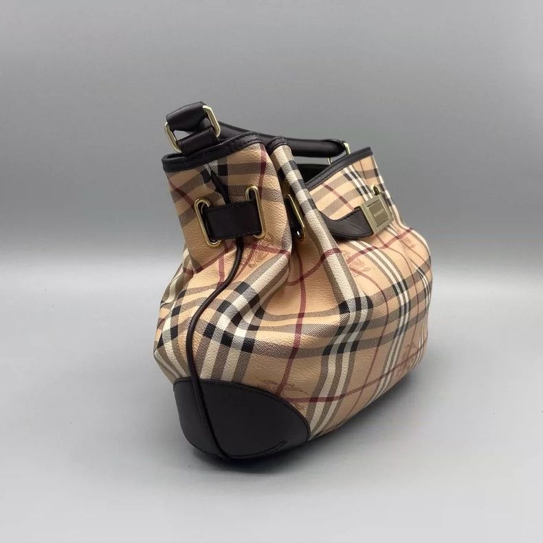 Burberry Burberry Plaid Gingham Tote Bag Size ONE SIZE - 8 Thumbnail