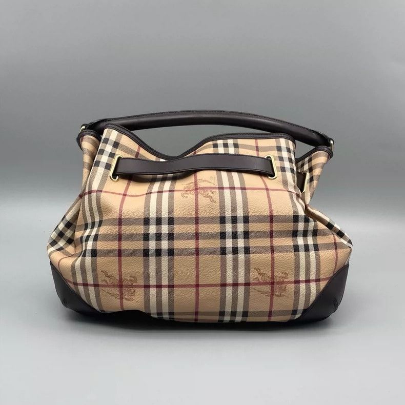 Burberry Burberry Plaid Gingham Tote Bag Size ONE SIZE - 2 Thumbnail