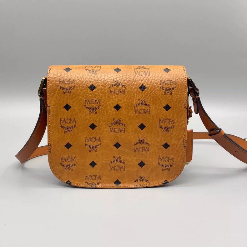 MCM MCM Classic Cognac Crossbody Bag Size ONE SIZE - 2 Thumbnail