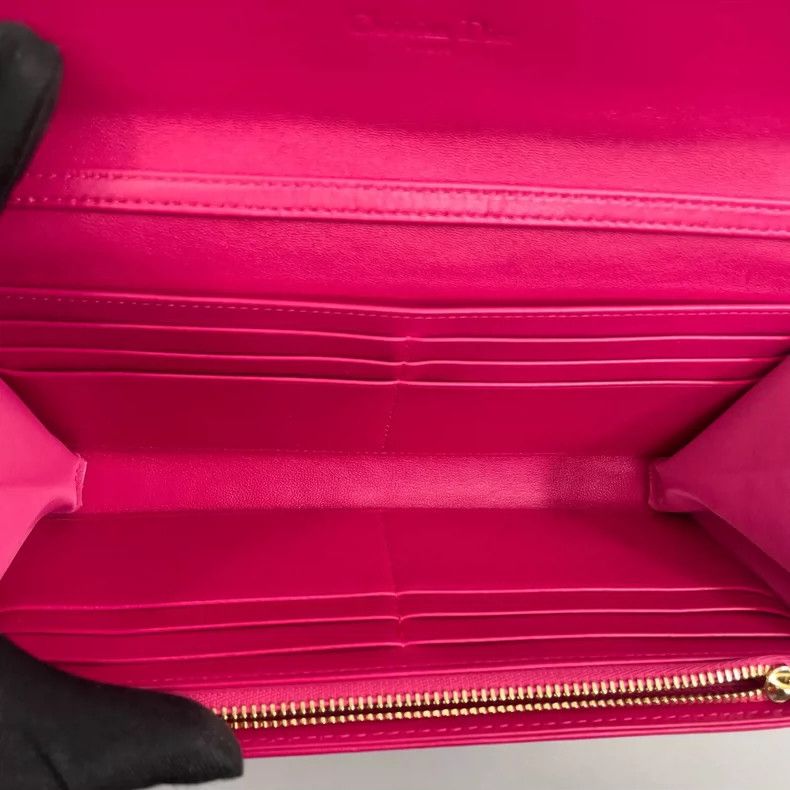 Dior Dior Pink Lambskin Quilted Crossbody Bag Size ONE SIZE - 9 Thumbnail