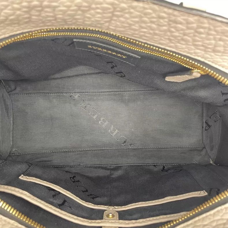 Burberry Burberry Litchi Grain Leather Tote Bag Size ONE SIZE - 9 Thumbnail