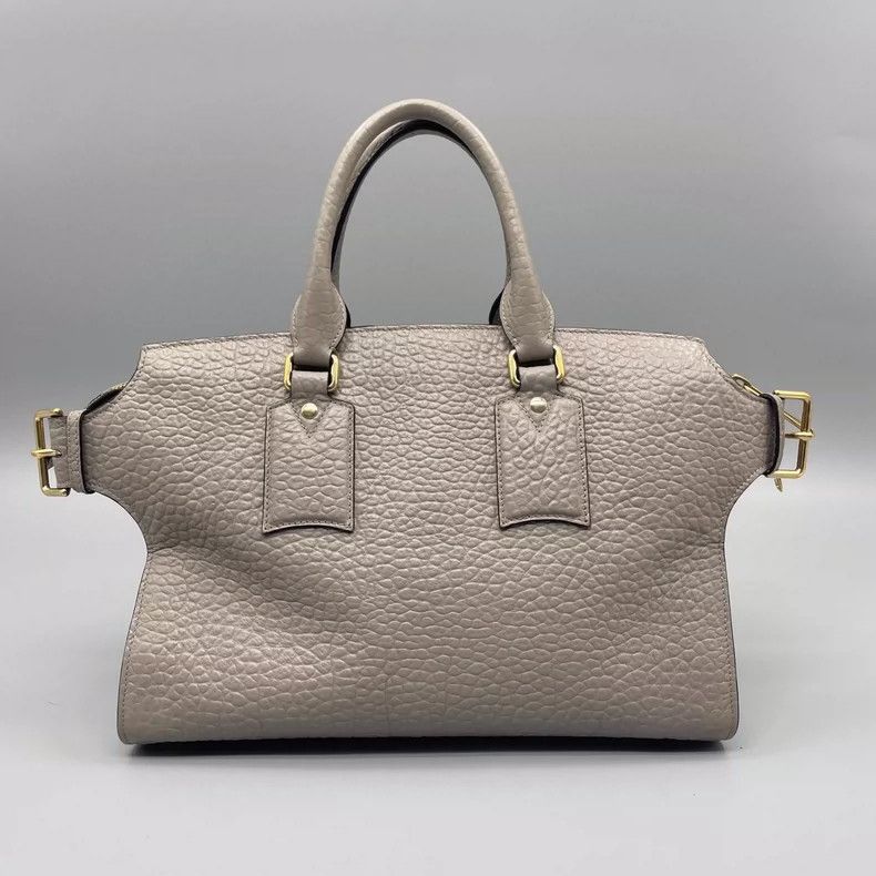 Burberry Burberry Litchi Grain Leather Tote Bag Size ONE SIZE - 2 Thumbnail