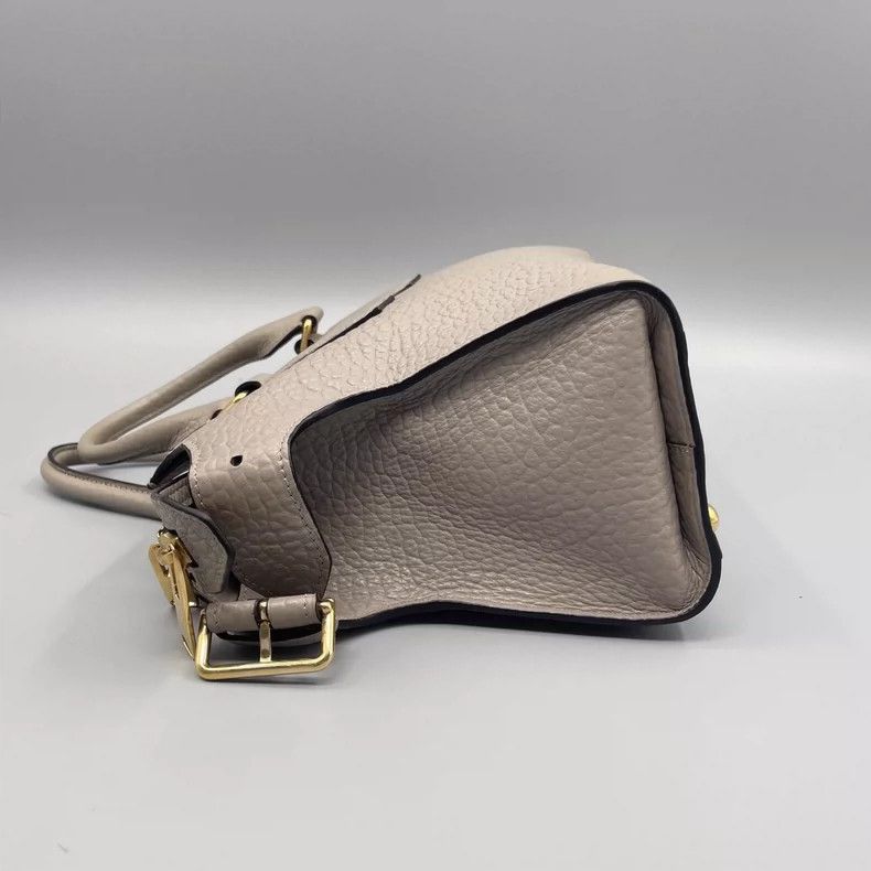 Burberry Burberry Litchi Grain Leather Tote Bag Size ONE SIZE - 4 Thumbnail