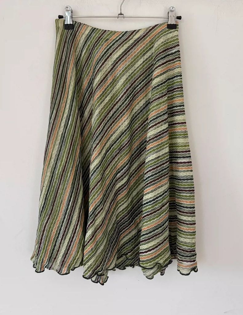 Missoni Missoni Sport Women's Knitted Midi Skirt Size 42" / US 20 - 2 Thumbnail