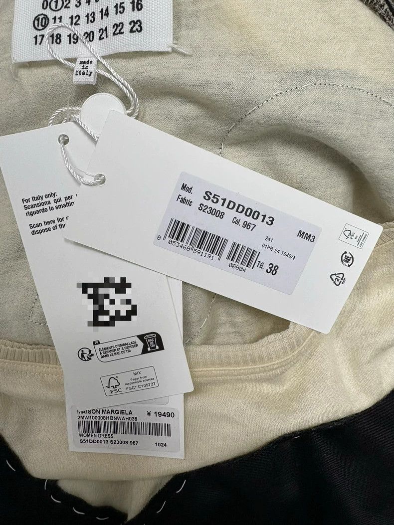 Maison Margiela Maison Margiela Women's Deconstructed Dress Size M / US 6-8 / IT 42-44 - 5 Thumbnail