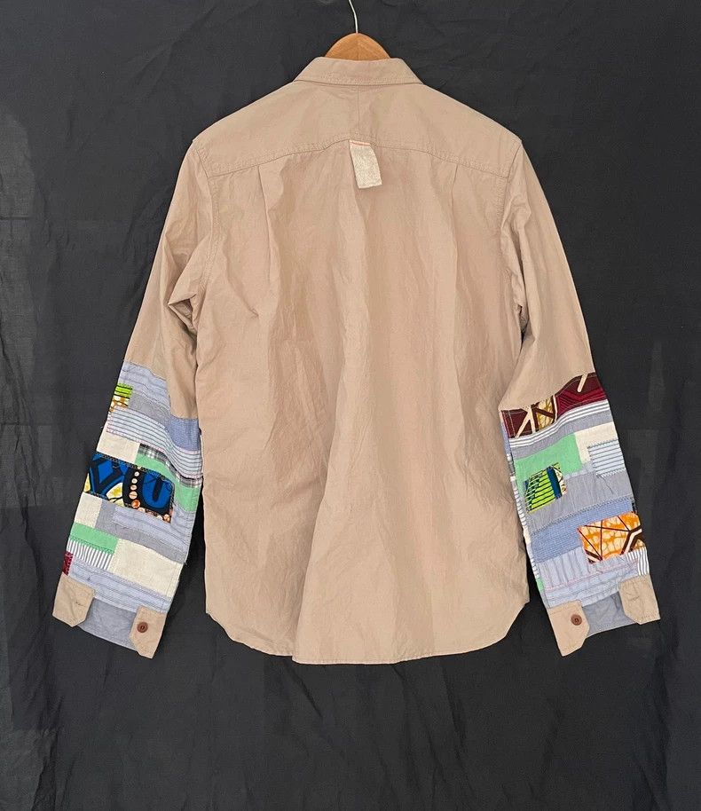 Junya Watanabe Junya Watanabe Man Floral Sleeve Shirt Jacket Size M / US 6-8 / IT 42-44 - 2 Thumbnail