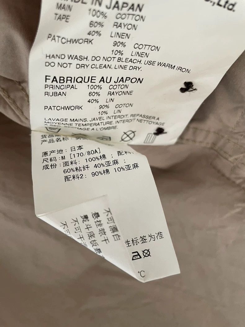 Junya Watanabe Junya Watanabe Man Floral Sleeve Shirt Jacket Size M / US 6-8 / IT 42-44 - 5 Thumbnail