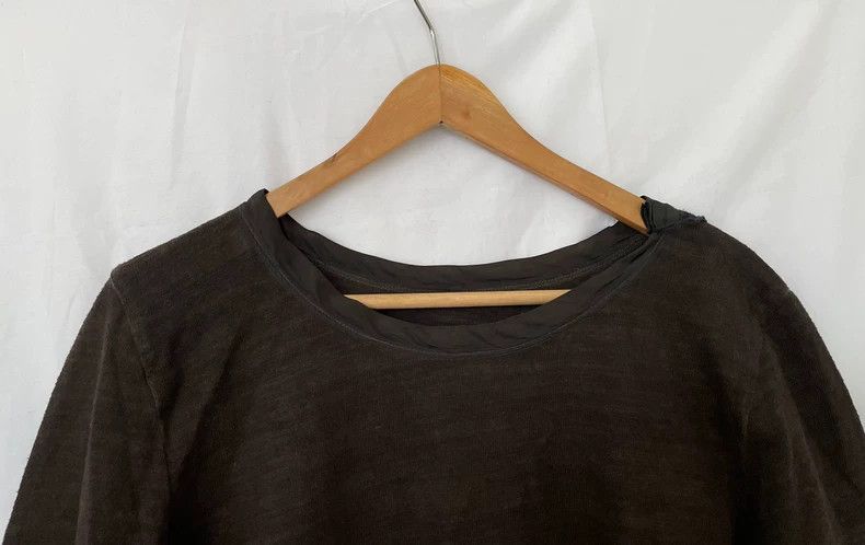 Comme des Garcons Uma Wang Brown Long Sleeve T-Shirt Size M / US 6-8 / IT 42-44 - 3 Thumbnail