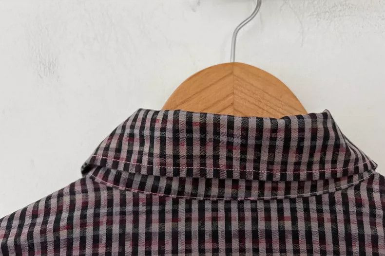 Missoni Missoni Men's Purple Plaid Shirt Size M / US 6-8 / IT 42-44 - 4 Thumbnail