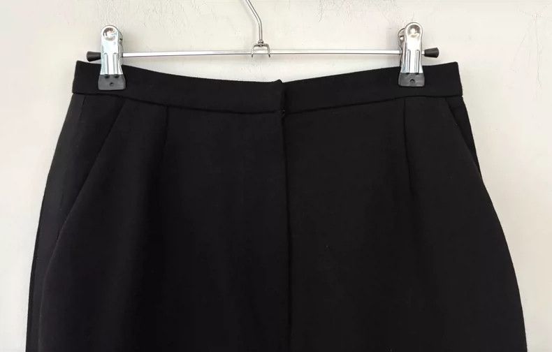 Dolce & Gabbana Long Wool Pencil Skirt for Women Size 40" / US 18 - 4 Thumbnail