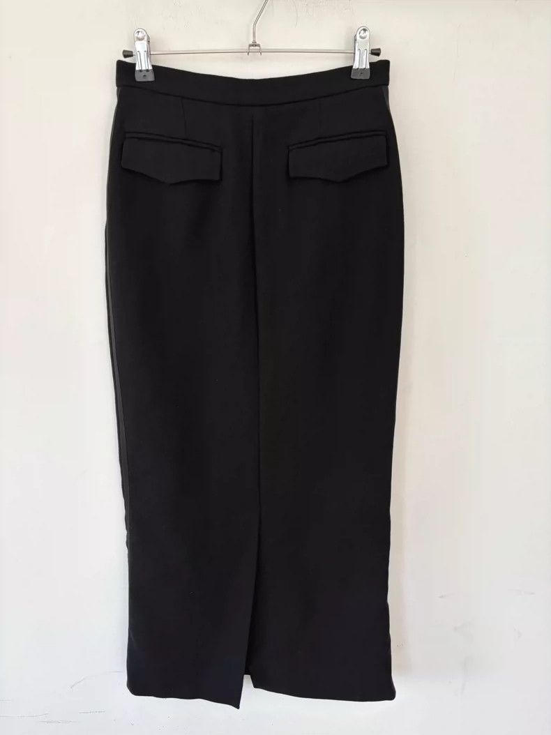 Dolce & Gabbana Long Wool Pencil Skirt for Women Size 40" / US 18 - 2 Thumbnail
