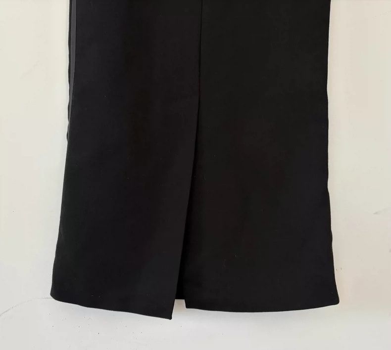 Dolce & Gabbana Long Wool Pencil Skirt for Women Size 40" / US 18 - 7 Thumbnail